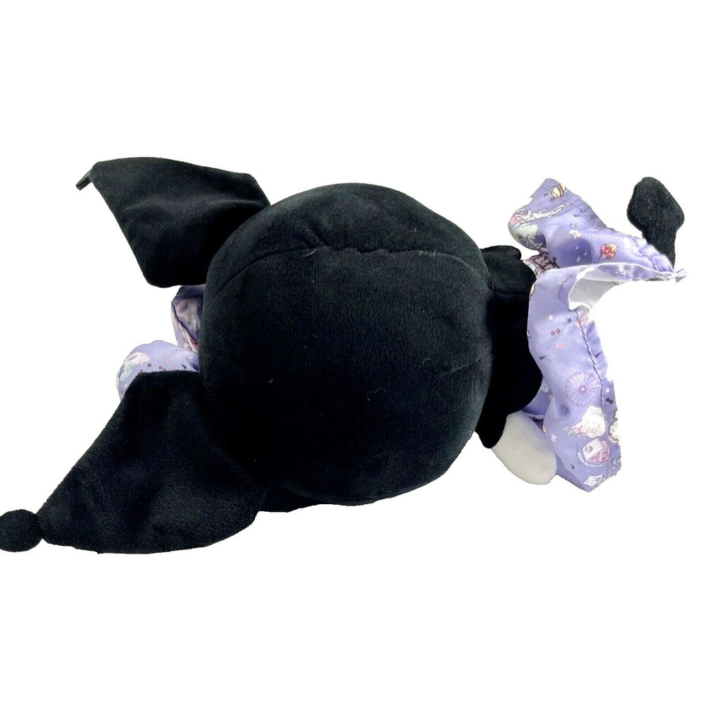Sanrio Kuromi Plush Doll Collectible Toy with Purple Skirt New with Tag - Picture 6 of 11